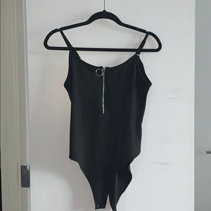 Forever 21 Zipper Bodysuit - SOLD